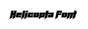 Helicopta Font download