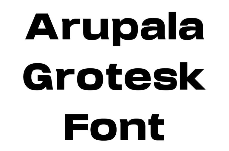 Arupala Grotesk Font Download