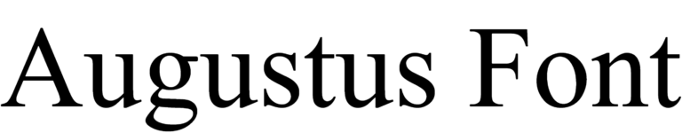 Augustus Font download