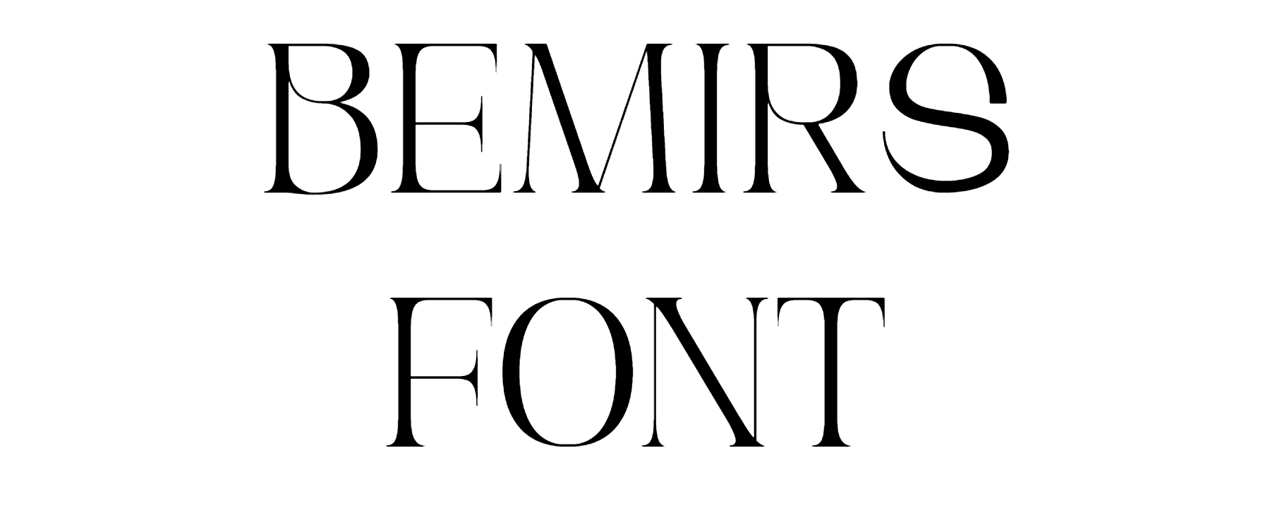 Bemirs Font download