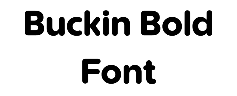 Buckin Bold Font Download