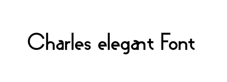 Charles elegant Font download