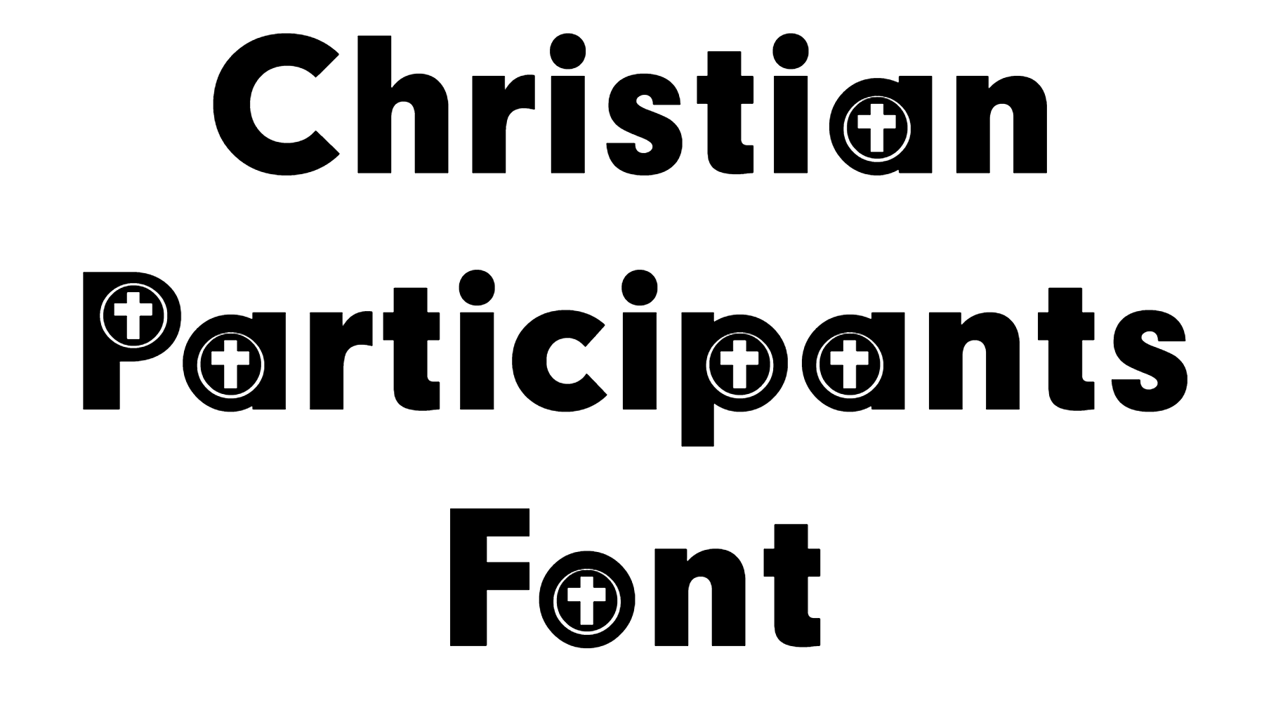 Christian Participants Font Download