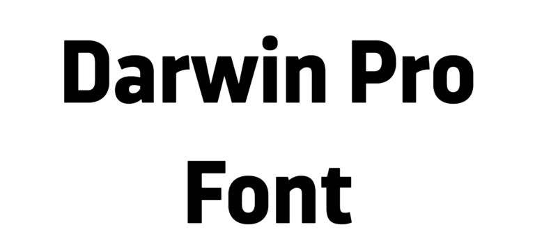 Darwin Pro Font download