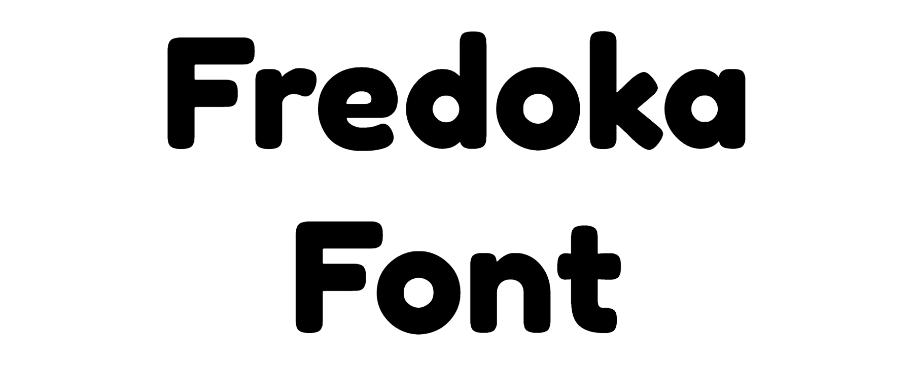 Fredoka One Font