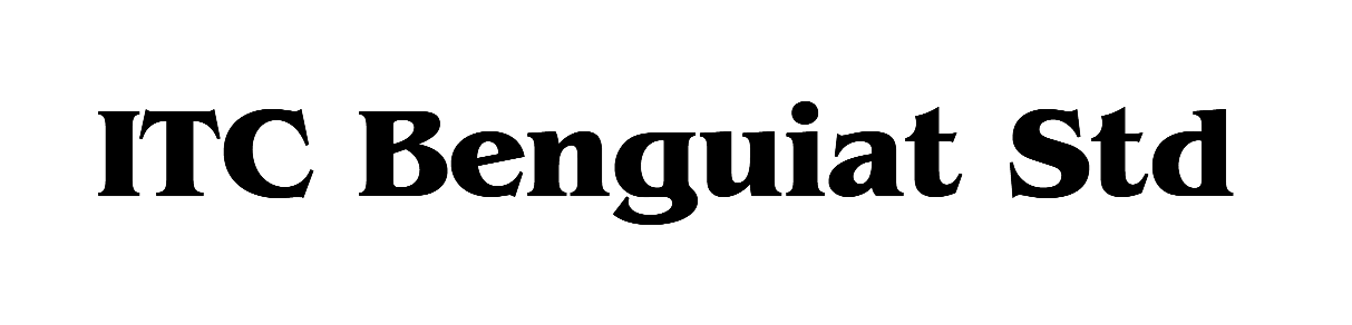 ITC Benguiat Std font download