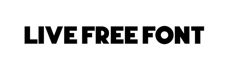 Live Free Font download