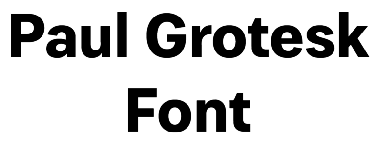 Paul Grotesk Font download