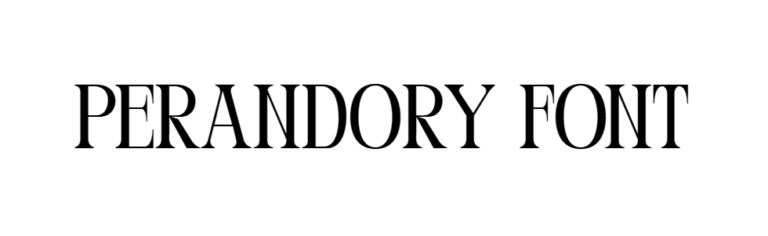 Perandory Font download