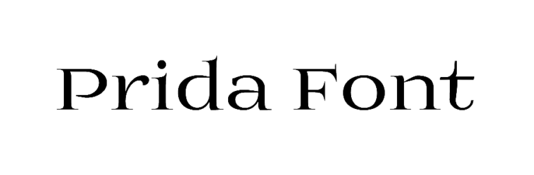 Prida Font download