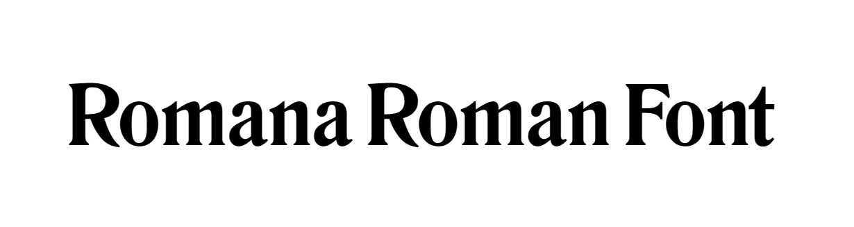 Romana Roman Font download