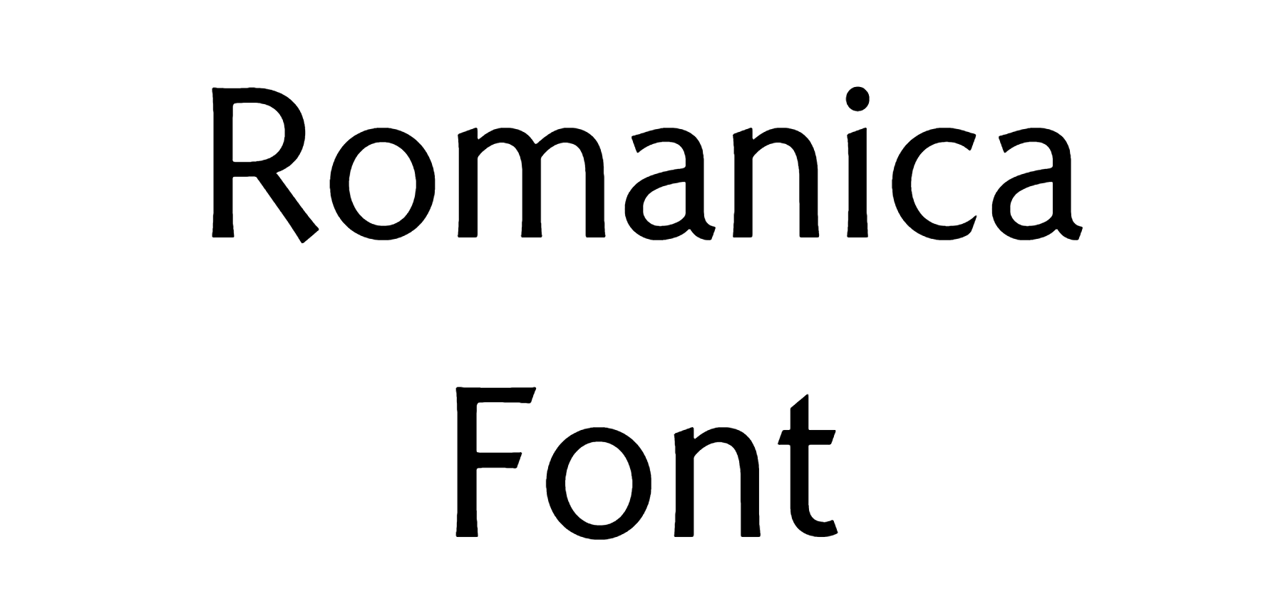 Romanica Font download