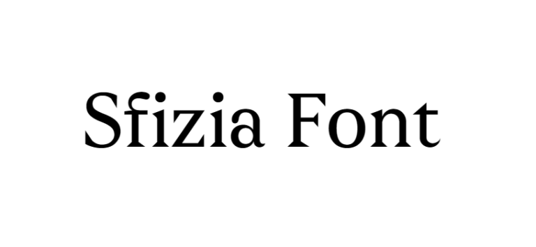 Sfizia font free download ttf