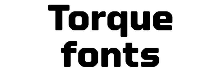 Torque fonts Download