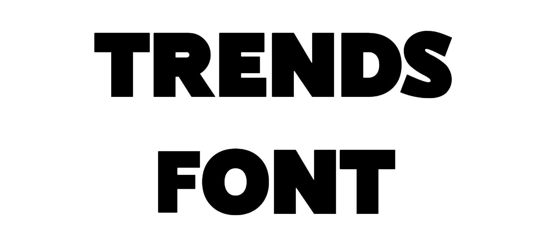 Trends Font download