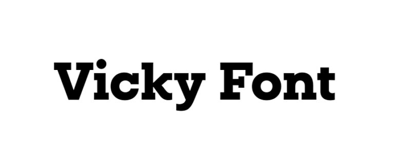 Vicky Font download