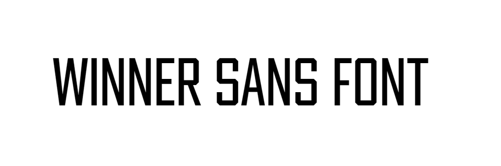 Winner Sans Font download