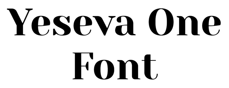 Yeseva One Font download